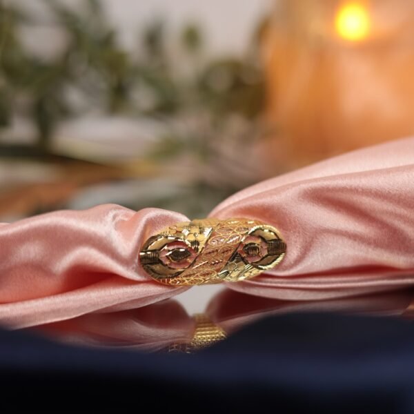 Luxury 18K Fancy Gold Ring for Women | Melting Design Ladies Finger Collection